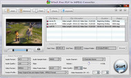 WinX Free FLV to MPEG Video Converter screenshot